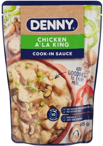 [SKPH26RQCXZ3ZGEY] Denny Chicken A La King Cook In Sauce Sauce (415 g)