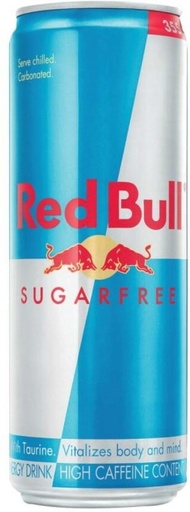 [ESMH26TWJPMPHTSE] Red Bull Sugar Free Energy Drink (Citrusy tang Flavoured, 355 ml)