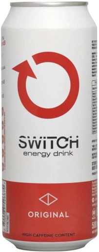 [ESMH26TWHETGTAGM] Switch Original Energy Drink (Plain Flavoured, 6 x 500 ml)