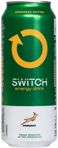 [ESMH26TWR9ZFXSDX] Switch Springbok Energy Drink (Zesty Fruit Flavoured, 24 x 500 ml)