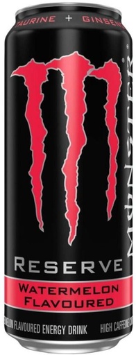[ESMH26TWVNVHVPYU] Monster Reserve Watermelon Energy Drink (Watermelon Flavoured, 24 x 500 ml)