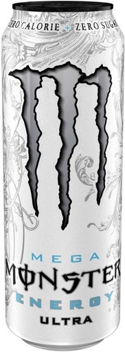 [ESMH26TWWWU7RJ6S] Monster Mega Ultra Zero Sugar Energy Drink (Citrus Flavoured, 24 x 553 ml)