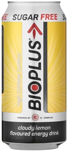 [ESMH26TWQCMPWTZK] Bioplus Cloudy Lemon Flavoured Energy Drink (Lemon Flavoured, 6 x 440 ml)