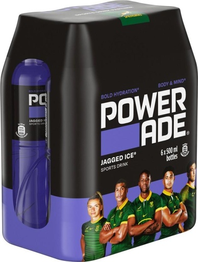 [ESMH26TWZ9FTRDUY] Powerade Jagged Ice Sports Drink (Jagged Ice Flavoured, 500 ml)