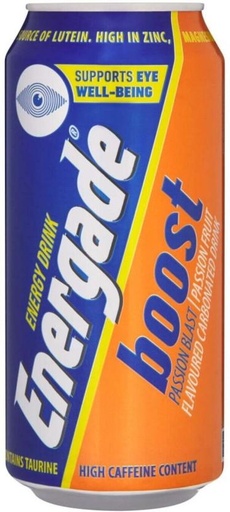 [ESMH7RHDKS5MAHZA] Energade Carbonated Energy Drink Energy Drink (Passion Fruit Flavoured, 440 ml)