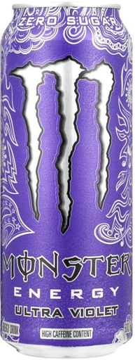 [ESMH26TWPYVHEWXY] Monster Ultra Violet Energy Drink (Citrus & Grape Flavoured, 500 ml)
