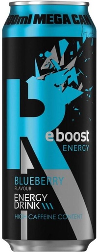 [ESMH26TWAWHWRV9J] Reboost Blueberry Energy Drink (Blueberry Flavoured, 4 x 500 ml)