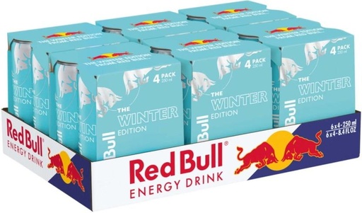 [ESMHDDZMTQBYMGJT] Red Bull Iced Energy Drink (Iced Vanilla Berry Flavoured, 24 x 250 ml)