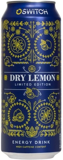 [ESMHFS9DTZPGDC8D] Switch Dry Lemon Limited Edition Energy Drink (Dry Lemon Flavoured, 6 x 500 ml)