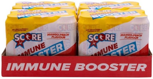 [ESMHB4KGAZQE5MXQ] Score Immune Booster Energy Drink (Mango Flavoured, 24 x 500 ml)