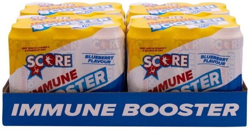 [ESMHB4KGTQHTFHYK] Score Immune Booster Energy Drink (Blueberry Flavoured, 24 x 500 ml)