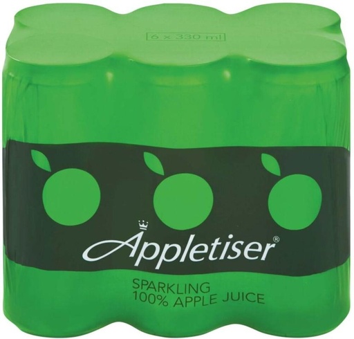 [ADKHYRH89HGYTGR7] Appletiser Sparkling Apple Juice (6 x 330 ml)
