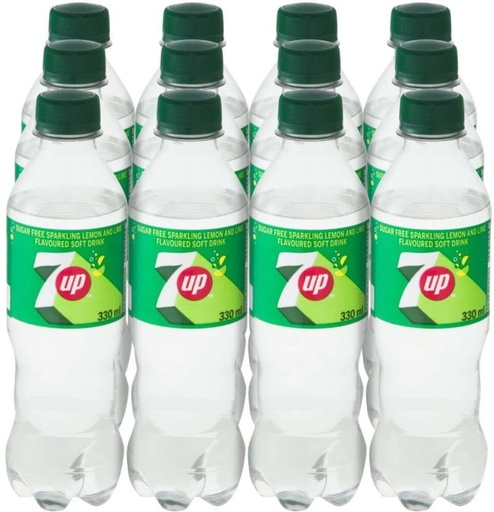 [ADKHYRH8F7RNDFGG] 7up Great Taste Sugar Free (12 x 330 ml)