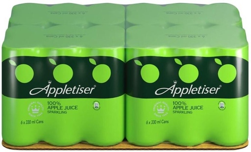 [ADKHYRH8ZH8KCPNB] Appletiser Sparkling Apple Juice (24 x 330 ml)