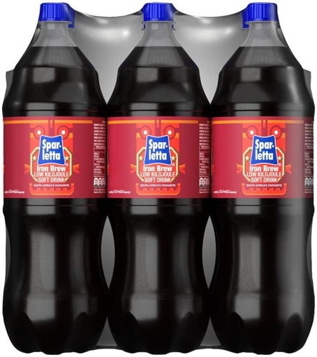 [ADKH4QPZU4FGYFFB] Sparletta Iron Brew - South Africa's Flavour (6 x 2 L)