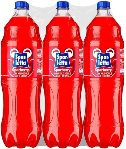 [ADKH4QPZWUB7YWUN] Sparletta Sparberry Low Kilo Soft Drink (6 x 2 L)