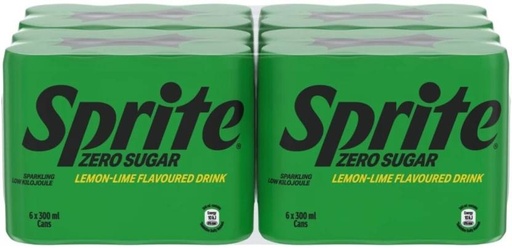 [ADKH7ZFZZPGAESHZ] Sprite Zero Sugar (24 x 300 ml)