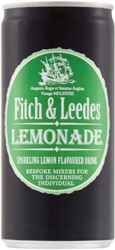 [ADKH4QPZ5YDVZ4PZ] Fitch & Leedes Sparkling Lemon Flavoured Drink (24 x 200 ml)