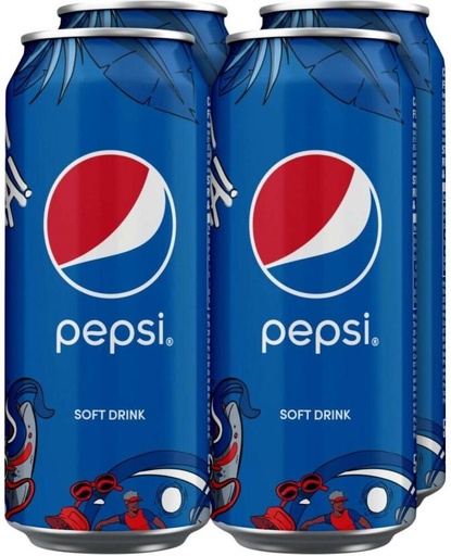 [ADKH7ZFZTGRJH9GM] Pepsi Soft Drink (4 x 500 ml)