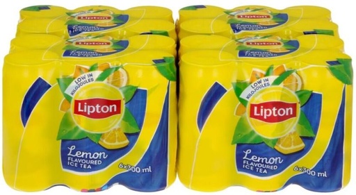 [DKJH4UFFCXPF2ZMU] Lipton Lemon Flavoured Iced Tea (24 x 300 ml)