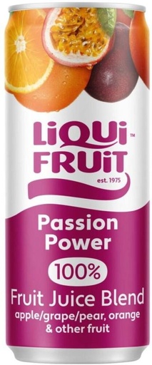[DKJH26TU5GR8SXCY] Liqui Fruit Passion Power 100% Fruit Juice Blend (24 x 300 ml)