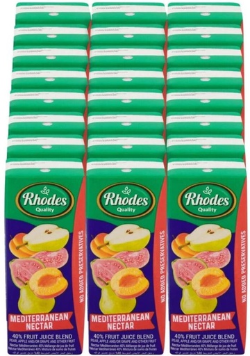 [DKJH7RP6X5KUWHUR] Rhodes Mediteranean Nectar (24 x 200 ml)
