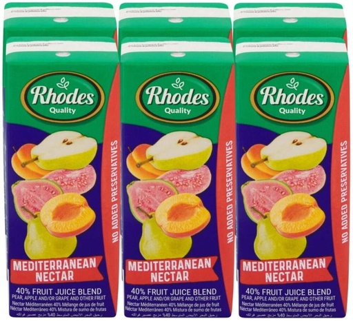 [DKJH7RP6BBZHZAAH] Rhodes Mediteranean Nectar (6 x 200 ml)