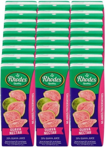 [DKJH7RP7Y5KXNSVU] Rhodes Guava Nectar (24 x 200 ml)