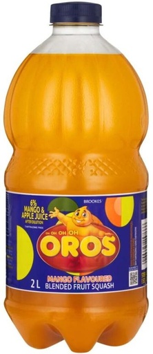 [CNTHFRYBESGFQQ8Y] Brookes OROS Mango Flavoured Blended Fruit Squash (2 L)
