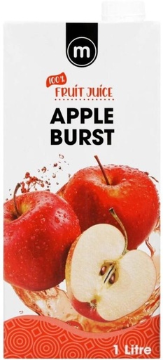[DKJH7RP3XEZCHS4J] M Apple Burst 100% Fruit Juice (1 L)