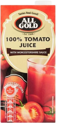 [DKJHFRU5BHZHWDNK] All Gold Tomato Cocktail Wih Worcestershire Sauce (1 L)