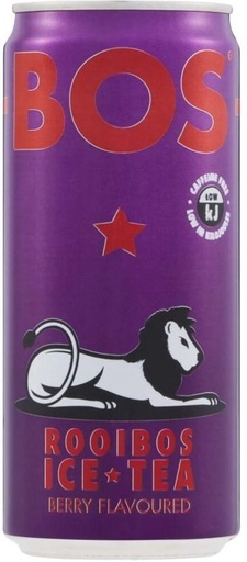 [DKJH26TJP4YGSX5P] Bos Berry Flavoured Rooibos Iced Tea (24 x 300 ml)