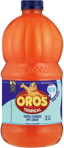 [CNTHFRYBFAEZRWTW] Brookes Oros Low-Cal Orange Squash (2 L)