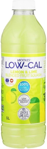 [CNTH26UPWCU2BRB9] Brookes Low-Cal Lemon & Lime Blended Fruit Squash (1 L)