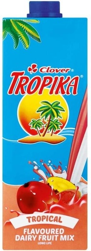 [DKJH26TURWZ3X7BS] Clover Tropika Tropical - Flavoured Diary Fruit Mix (6 x 1 L)