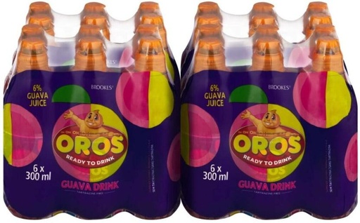 [DKJH26TXZZQBHW5D] Oros Guava Drink (24 x 300 ml)
