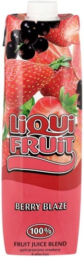 [DKJH26TJGE7KMVB9] Liqui Fruit Berry Blaze 100% Fruit Juice Blend (12 x 1 L)
