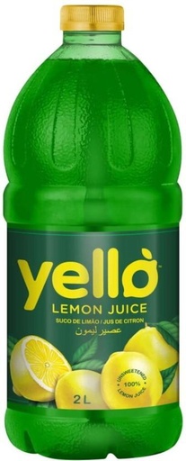 [CNTH26UQVKZN8QGB] Yello Unsweetened Lemon Juice (1 L, Pack of 12)