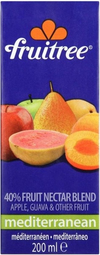 [DKJH26TJCRJCJAGT] Fruitree Mediterranean Fruit Nectar Blend (200 ml)