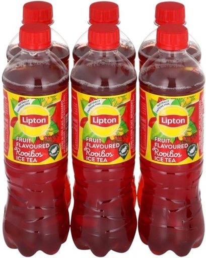 [DKJH26TUZ4PP6GSU] Lipton Fruit Flavoured Rooibos Iced Tea (6 x 500 ml)