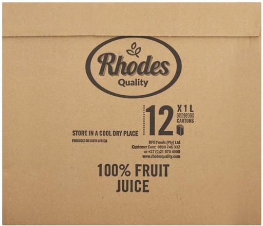 [DKJHB2FZCWHMGGFQ] Rhodes Guava 100% Fruit Juice Blend (12 x 1 L)