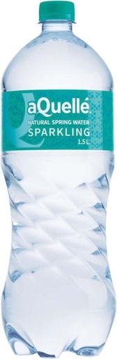 [WERHFQSDTQSBCQPV] aQuelle Natural Spring Sparkling Mineral Water (6 x 1.5 l)