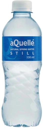 [WERHFQSDKSPYG2RG] aQuelle Natural Spring Still Mineral Water (12 x 330 ml)