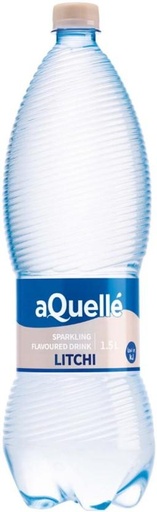 [WERHFQSDM4YCRYCV] aQuelle Sparkling Litchi Flavoured Water (1 x 1.5 l)