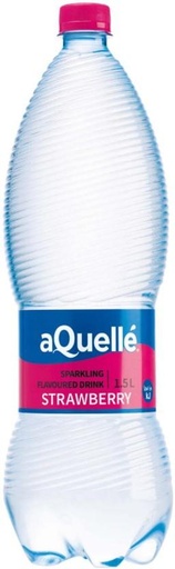 [WERHFQSDAJJHEFHQ] aQuelle Sparkling Strawberry Flavoured Water (1 x 1.5 l)