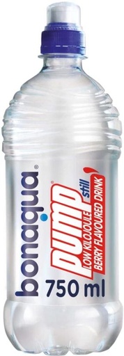 [WERH4VYMXSA9FXJU] Bonaqua Pump Low Kilojule Still Berry Flavoured Water (6 x 750 ml)