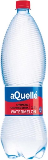 [WERHFQSD4ZGKRJH9] aQuelle Sparkling Watermelon Flavoured Water (1 x 1.5 l)