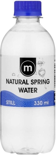 [WERHFQSD4QXGWHJW] M Natural Spring Still Mineral Water (1 x 330 ml)
