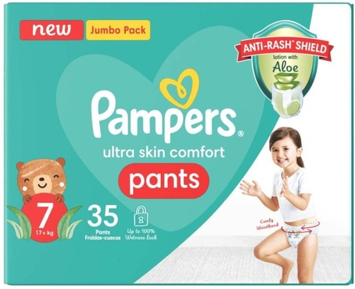 [DIRH4U4GQ9YHCABW] Pampers Easy On Tape Diapers - XL|XXL|XXXL (35 Pieces)