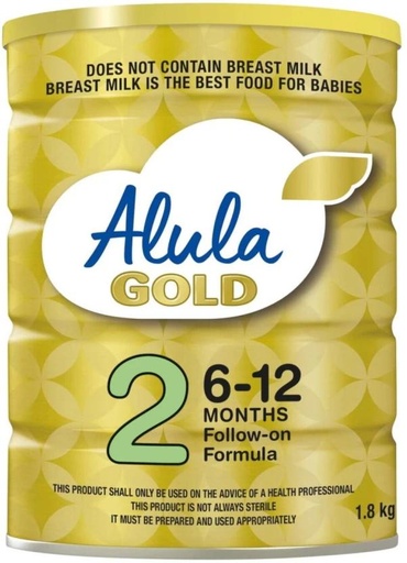 [INFHFSX7GS5S297K] Alula S-26 Gold 2 Follow-Up Formula (1.8 kg, 6-12 Months)